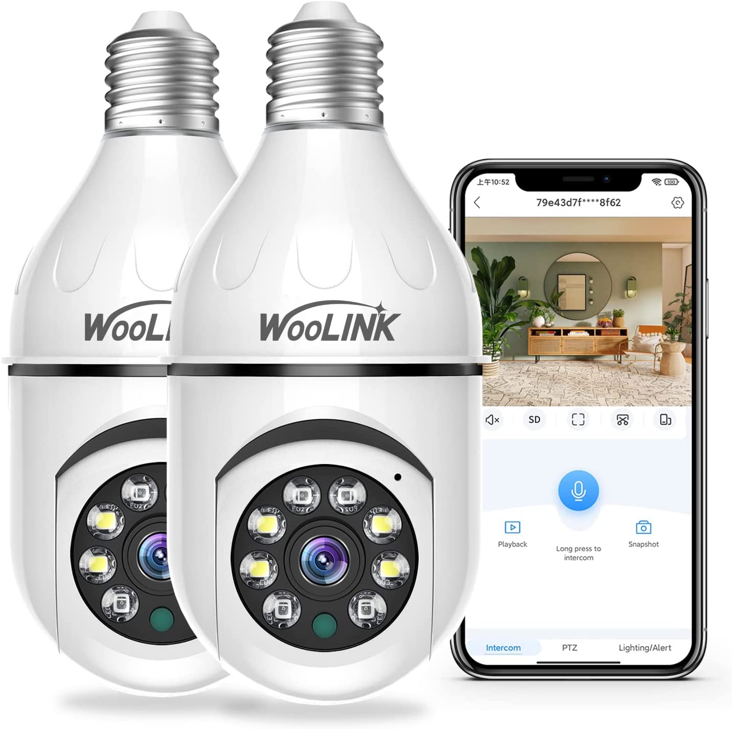 light socket security camera