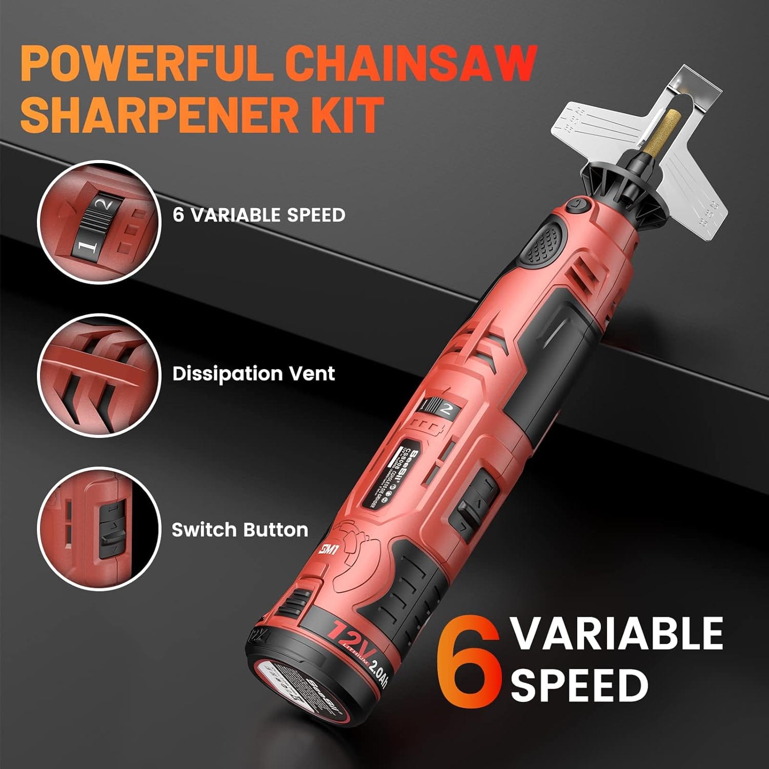 cordless chainsaw sharpener