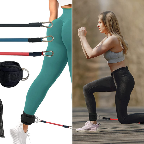 Get Ready to Booty Blast with CORECISE Booty Ankle Resistance Bands!