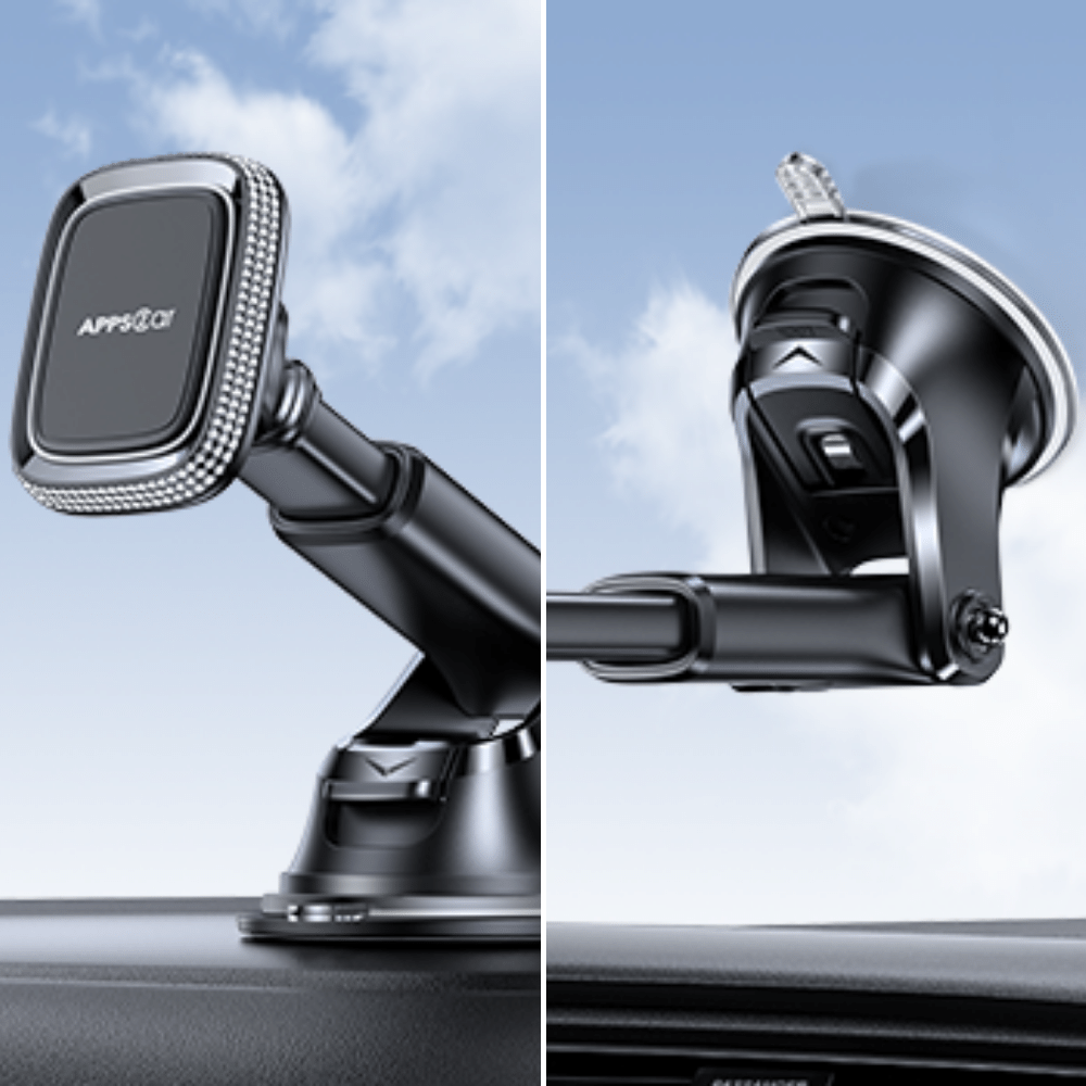 Secure Your Device on the Go: Exploring the Unmatched Versatility and Reliability of the APPS2Car Ultimate Magnetic Suction Cup Phone Holder